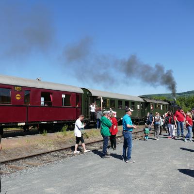 Mit dem Hessencourrier von Kassel nach Naumburg