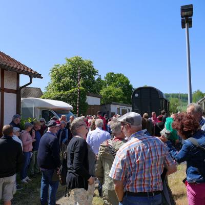 Mit dem Hessencourrier von Kassel nach Naumburg