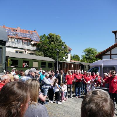 Mit dem Hessencourrier von Kassel nach Naumburg