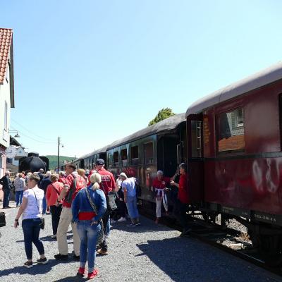 Mit dem Hessencourrier von Kassel nach Naumburg