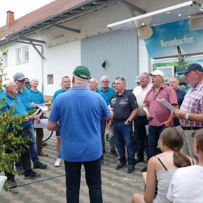 Sommerfest des BGV 1862 Naumburg in 2025