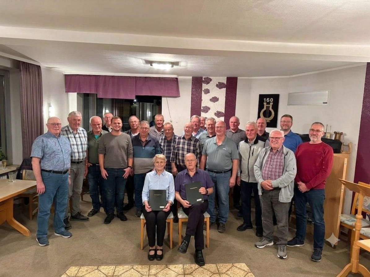 Letztes Singen im Vereinslokal Letztes Singen im Vereinslokal